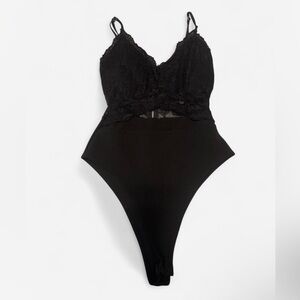 Black Lace Bodysuit